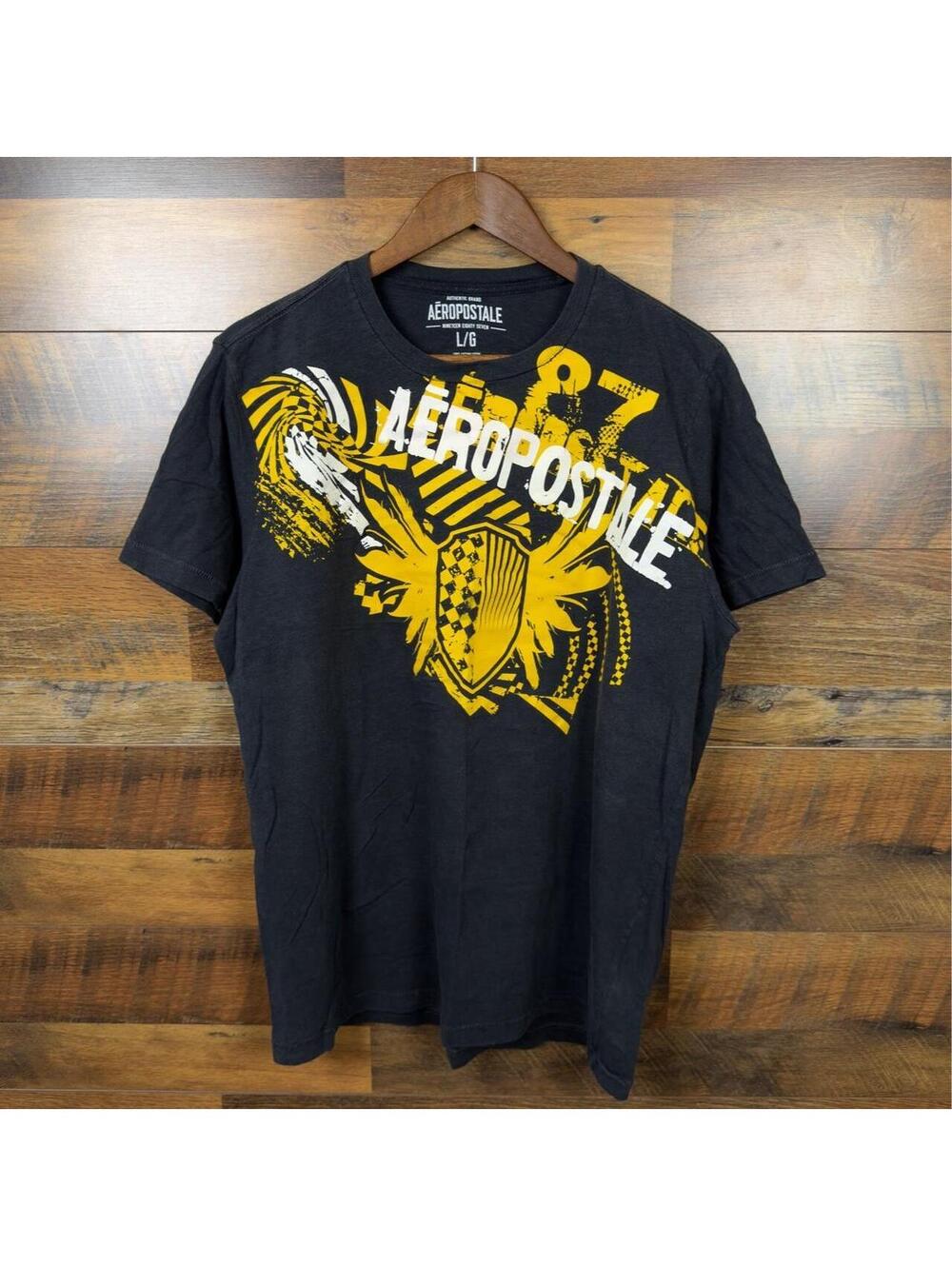 Aeropostale Authentic Brand Eagle Graphic T-Shirt Large